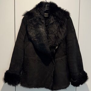 Hilary Radley Shearling Jacket size 6
